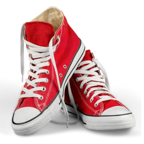 Red Canvas High-top ..