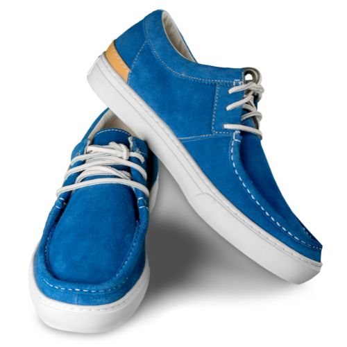 Blue Slip-on Casual ..